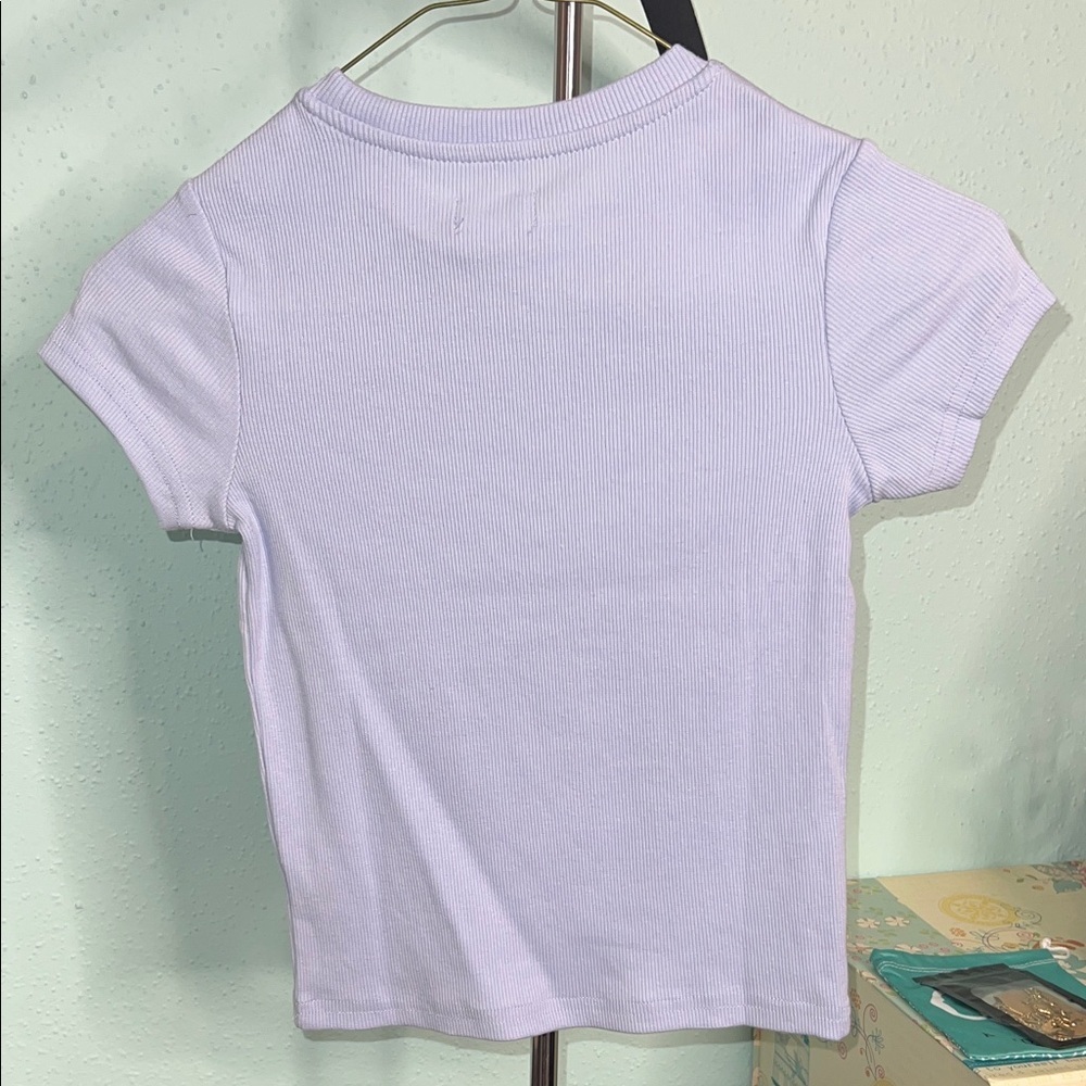 Bonjour Paris Kids Tee - Soft Blue, set of two tees - Picture 3 of 3